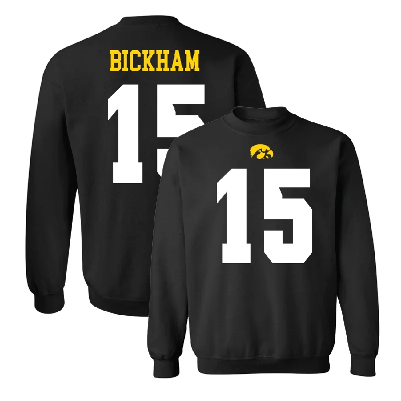 Long Sleeve Stretch-Football Black Shirsey Crew - Amare Bickham