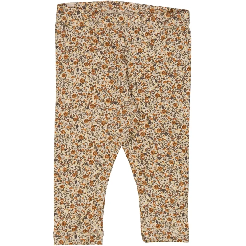 University Pants-Jersey Leggings - porcelain flowers