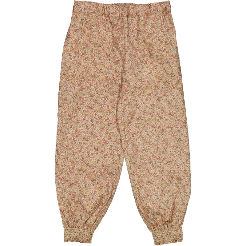 Sun Protection Pants-Trousers Sara - porcelain flowers