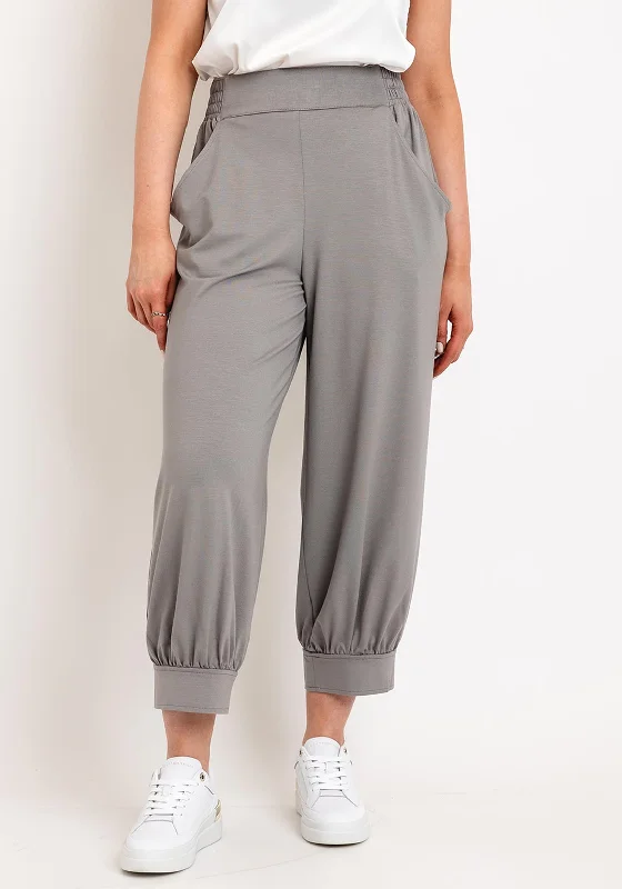 Tool Pocket Pants-My Soul Casual Relaxed Cuff Trousers, Sand