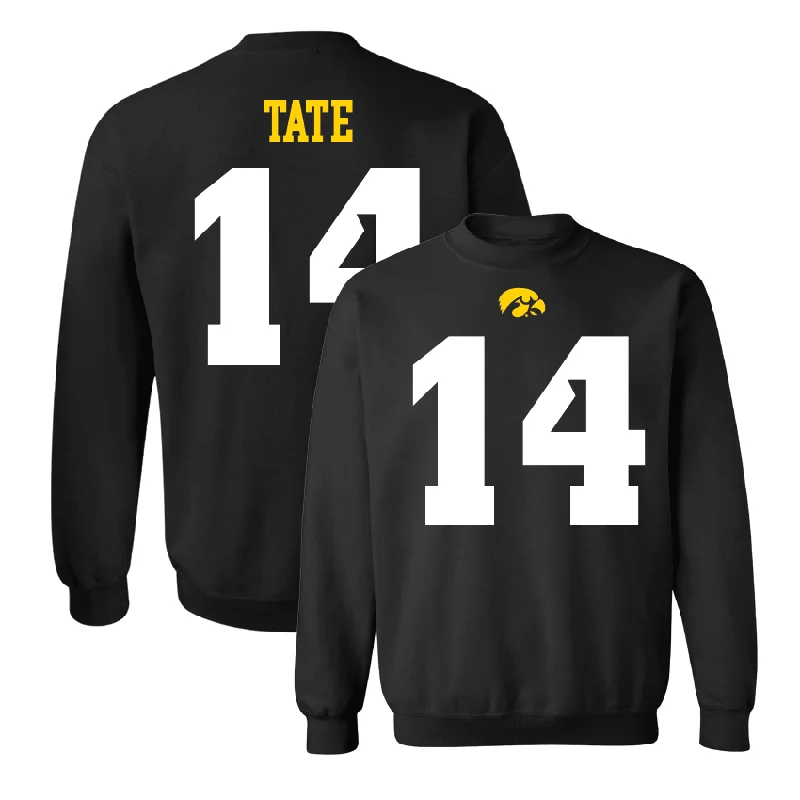 Long Sleeve Travel Shirt-Football Black Shirsey Crew - Kahlil Tate