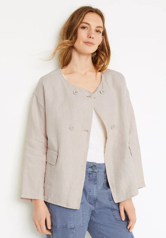 Jackets Spring-White Stuff Jessica Linen Jacket, Cream