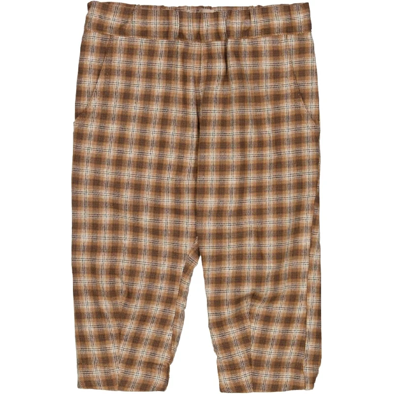 Fan Pants-Trousers Hektor Lined - hazel check