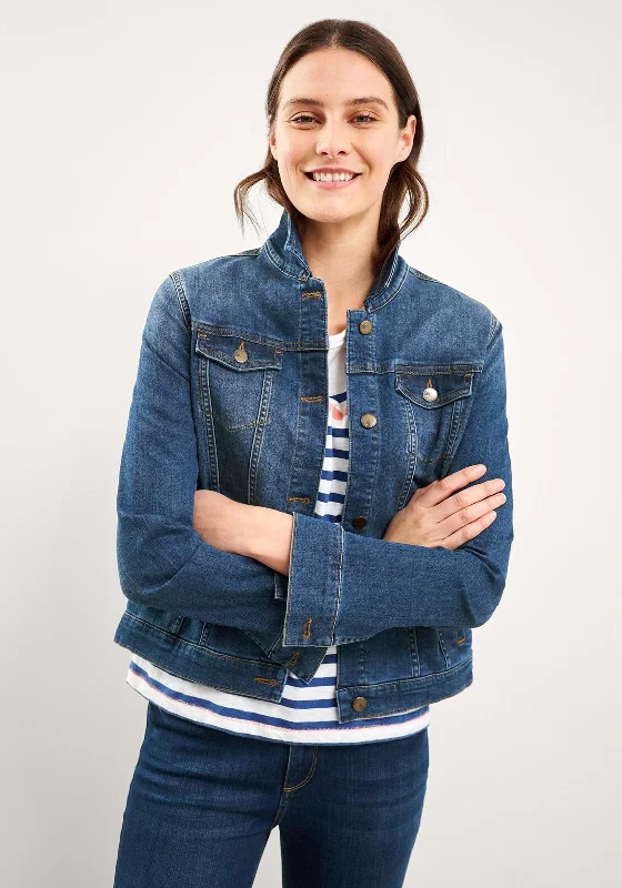 Jackets Ethical Fashion-White Stuff Dayton Denim Jacket, Medium Blue