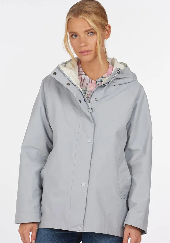 Jackets Festival-Barbour Womens Salcombe Rain Jacket, Grey