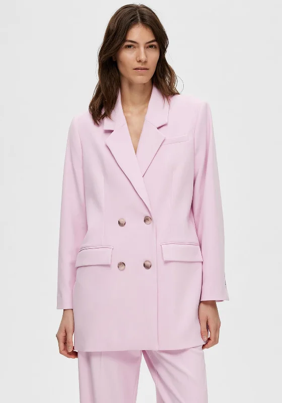 Jackets Limited Edition-Selected Femme Myla Relaxed Blazer, Sweet Lilac