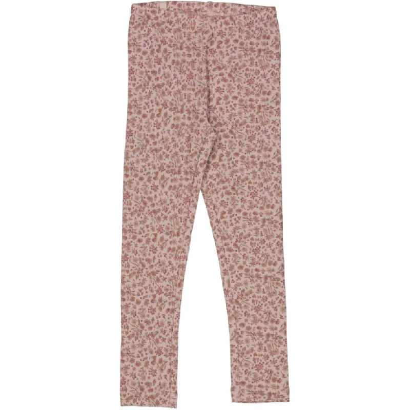 Fire Resistant Pants-Wool Leggings - powder flowers