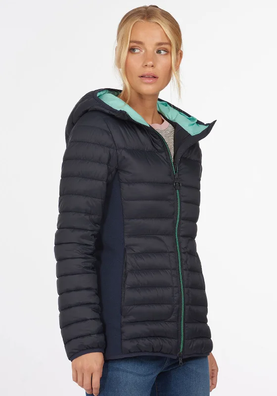 Jackets Travel-Barbour Womens Saltburn Quilted Jacket, Navy