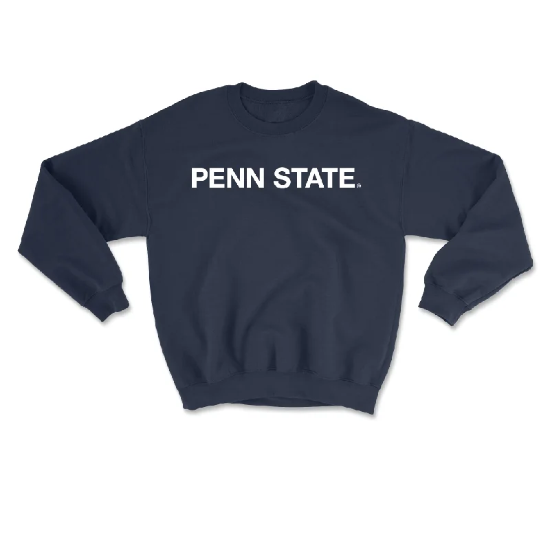 Long Sleeve Thanksgiving-Navy Women's Volleyball Penn State Crew - Alexa Markley