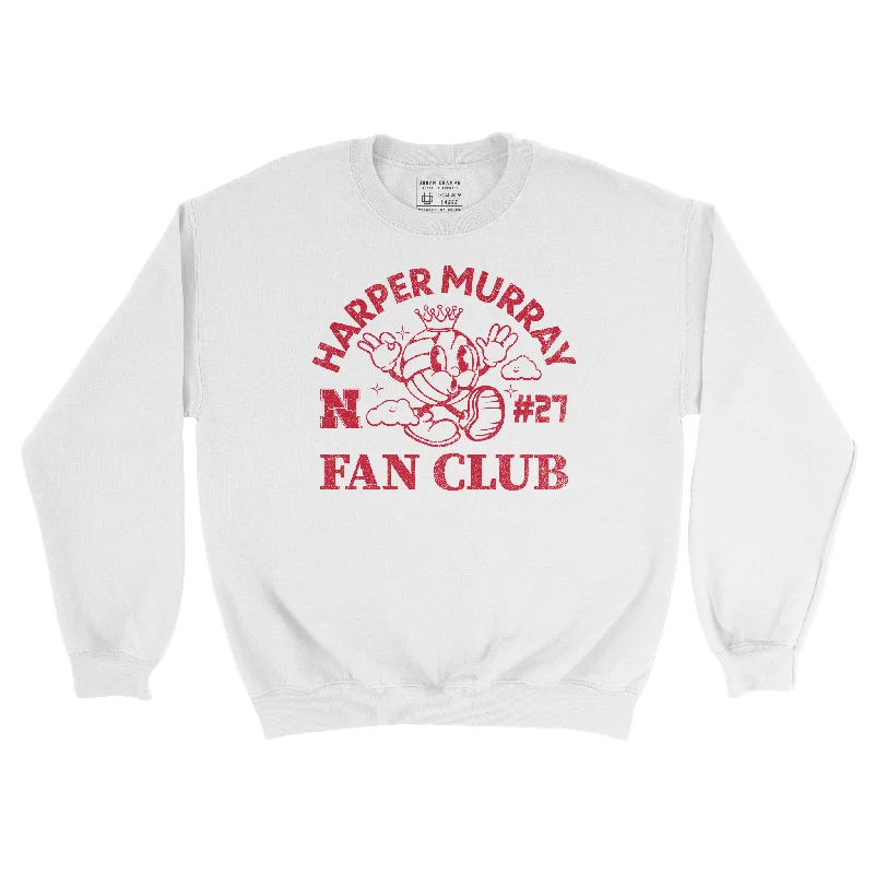 Long Sleeve Limited Edition-EXCLUSIVE: Nebraska Women's Volleyball - Harper Murray - Fan Club Collection Crews