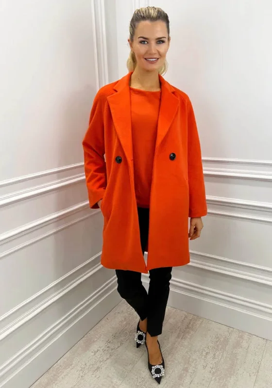 Jackets Black-Kate & Pippa Bari Coat, Orange