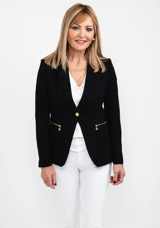 Jackets Beach-Bariloche Tudela Blazer Jacket, Black