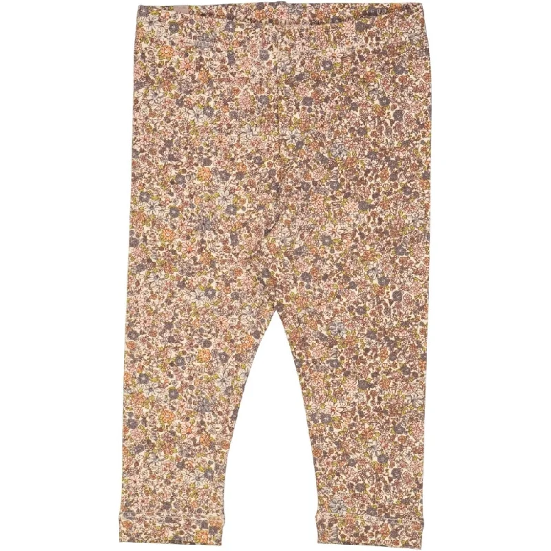 Superhero Pants-Jersey Leggings - flower meadow