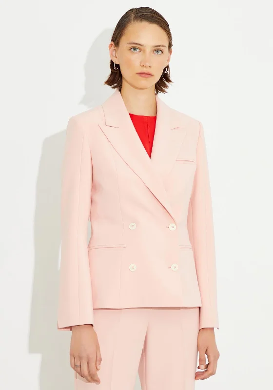 Jackets Anime-Birelin Double Breasted Blazer, Powder Pink