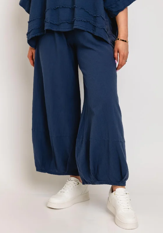 Trendy Pants-One Life Savannah Trousers, Neptune