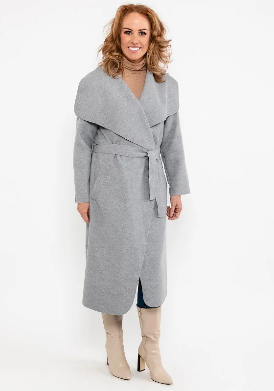 Jackets Fuzzy-Seventy1 One Size Wrap Coat, Grey