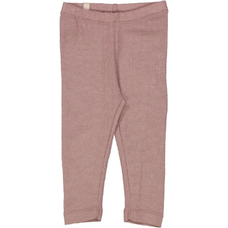 Hammer Loop Pants-Wool Leggings - dusty lilac