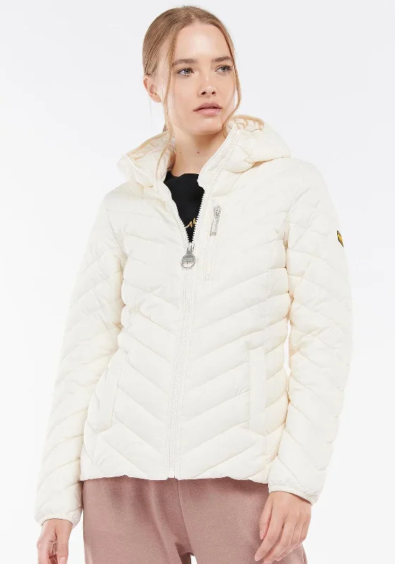 Jackets Sorority-Barbour International Womens Silverstone Quilted Jacket, Chantilly