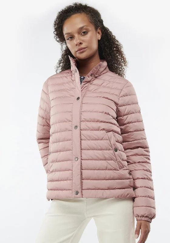 Jackets Fantasy-Barbour Womens Melita Quilted Short Jacket, Soft Coral