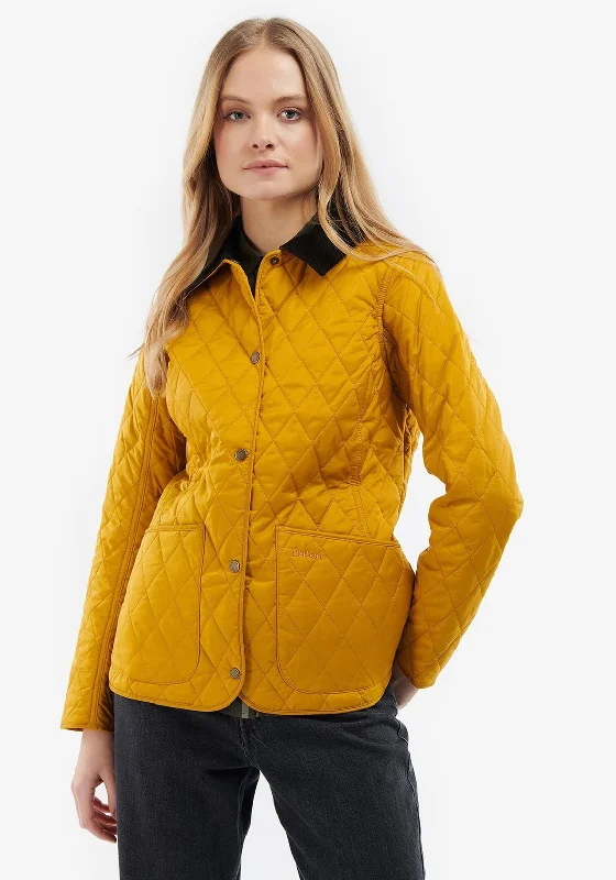 Jackets Camo-Barbour Womens Annandale Jacket, Mustard