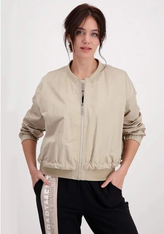 Jackets Rugby-Monari Short Double Layered Bomber Jacket, Beige