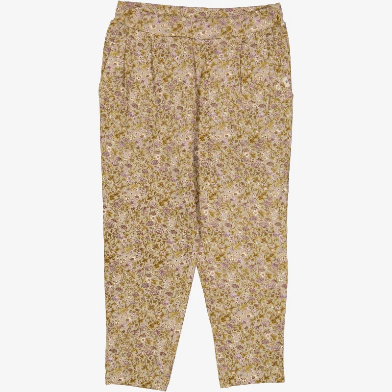 Affordable Pants-Soft Pants Ejsa - fossil flowers