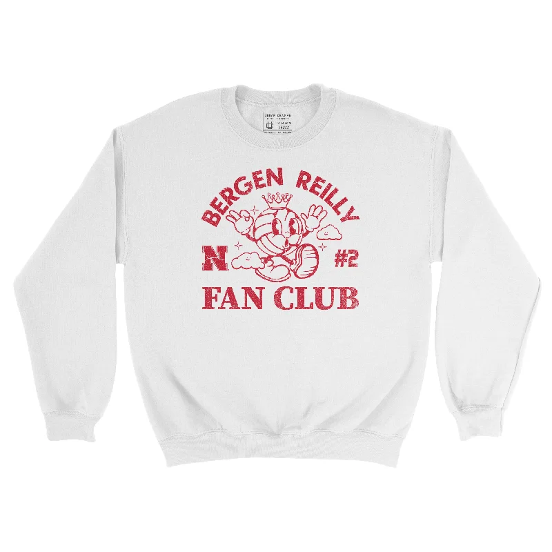 Long Sleeve Office Wear-EXCLUSIVE: Nebraska Women's Volleyball - Bergen Reilly - Fan Club Collection Crews