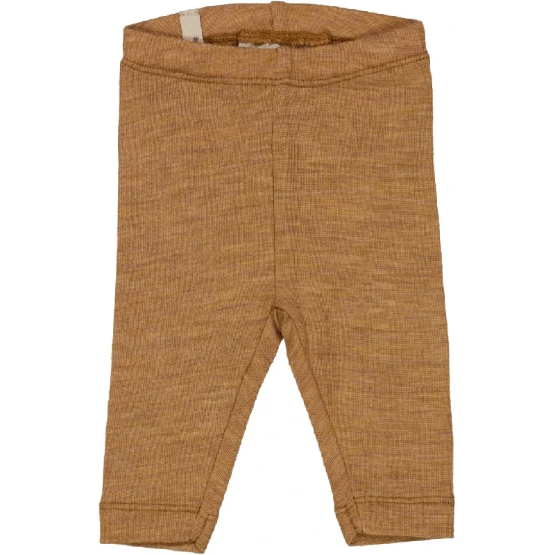 Utility Work Pants-Wool Leggings - clay melange