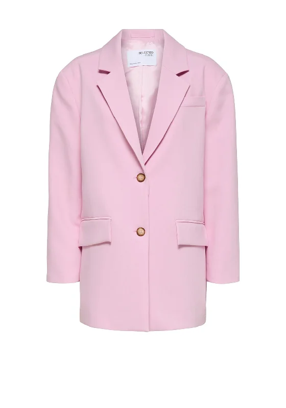 Jackets Fuzzy-Selected Femme Tilda Oversized Blazer, Sweet Lilac