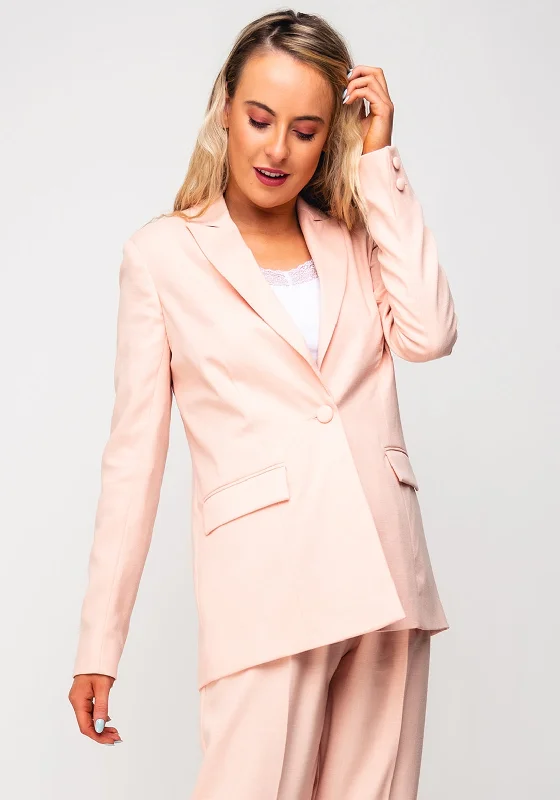 Jackets Boxing-Seventy1 Long Blazer Jacket, Peach