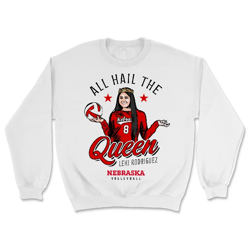 Long Sleeve Dress Shirt-Lexi Rodriguez - All Hail the Queen Crew (Youth)