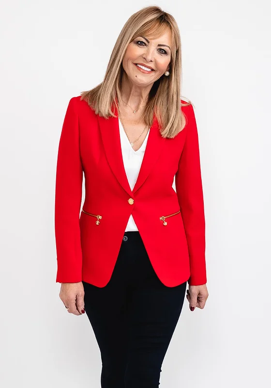 Jackets Utility-Bariloche Tudela Blazer Jacket, Red