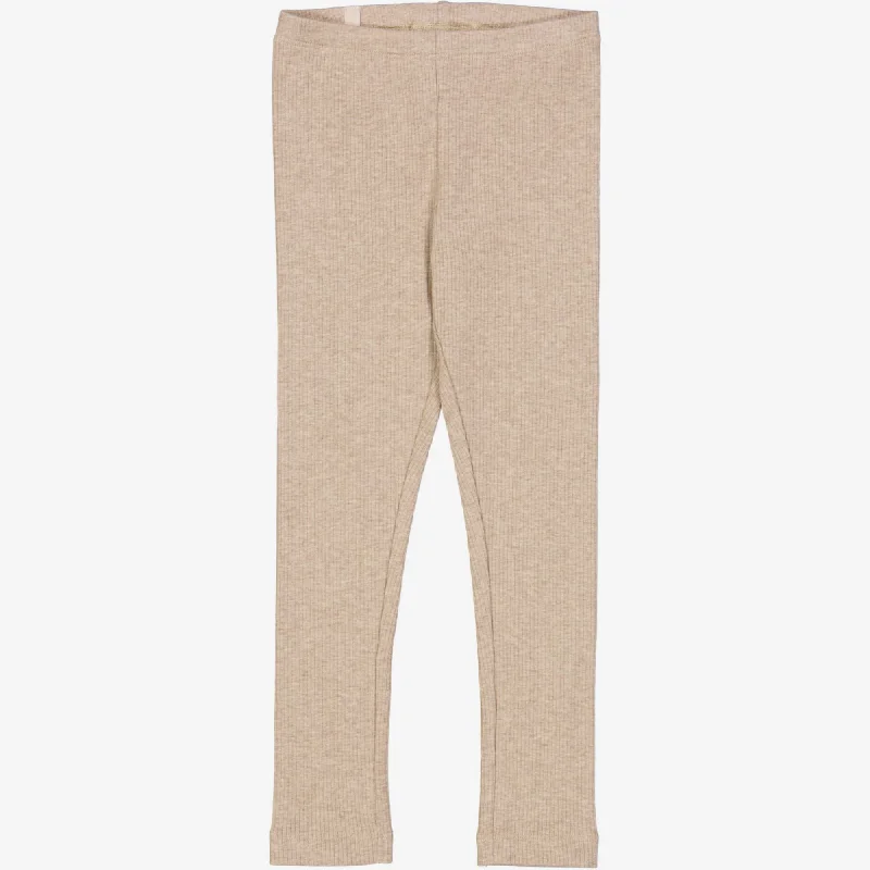 Workwear Pants-Jersey Leggings - cappuccino melange