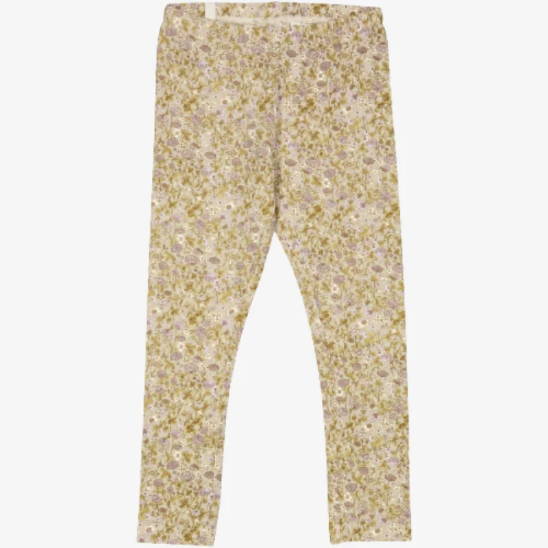 Budget Friendly Pants-Jersey Leggings - fossil flowers