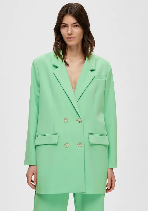 Jackets Premium-Selected Femme Myla Relaxed Blazer, Absinthe Green