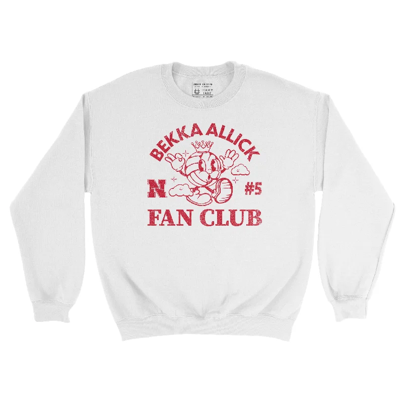 Long Sleeve Workwear-EXCLUSIVE: Nebraska Women's Volleyball - Bekka Allick - Fan Club Collection Crews