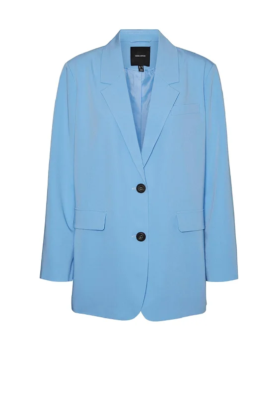 Jackets Printed-Vero Moda Zelda Oversize Blazer, Little Boy Blue