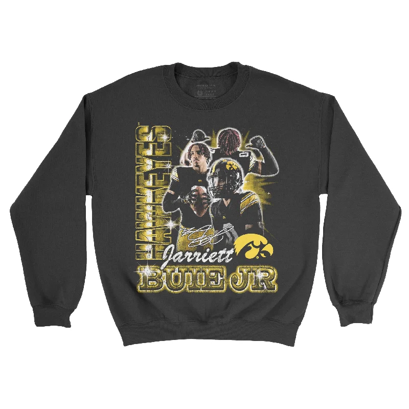 Long Sleeve Satin-EXCLUSIVE RELEASE: Jarriett Buie Jr. Graphic Black Crew