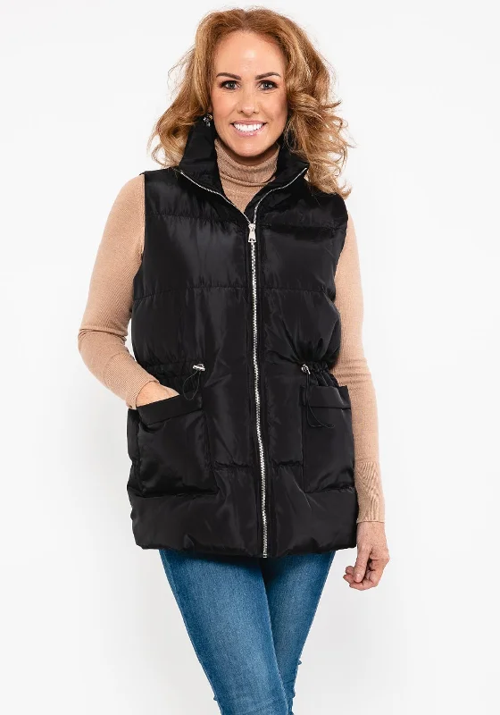 Jackets Blazer-Seventy1 Puffer Gilet, Black