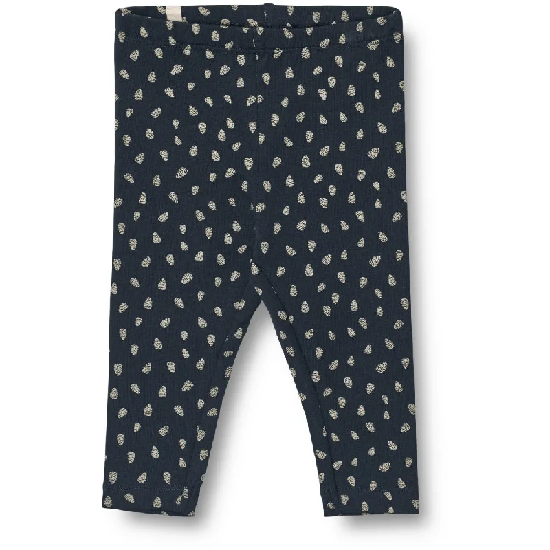 School Uniform Pants-Jersey Leggings - navy sprucecone