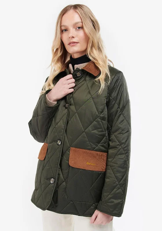 Jackets Custom-Barbour Womens Bragar Jacket, Green