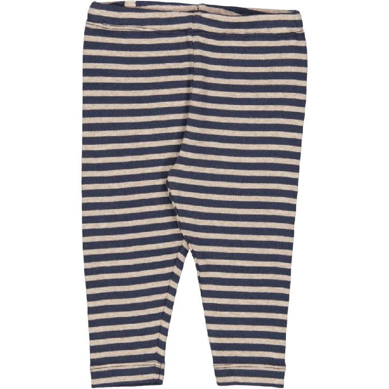 Anime Pants-Jersey Pants Silas - sea storm stripe