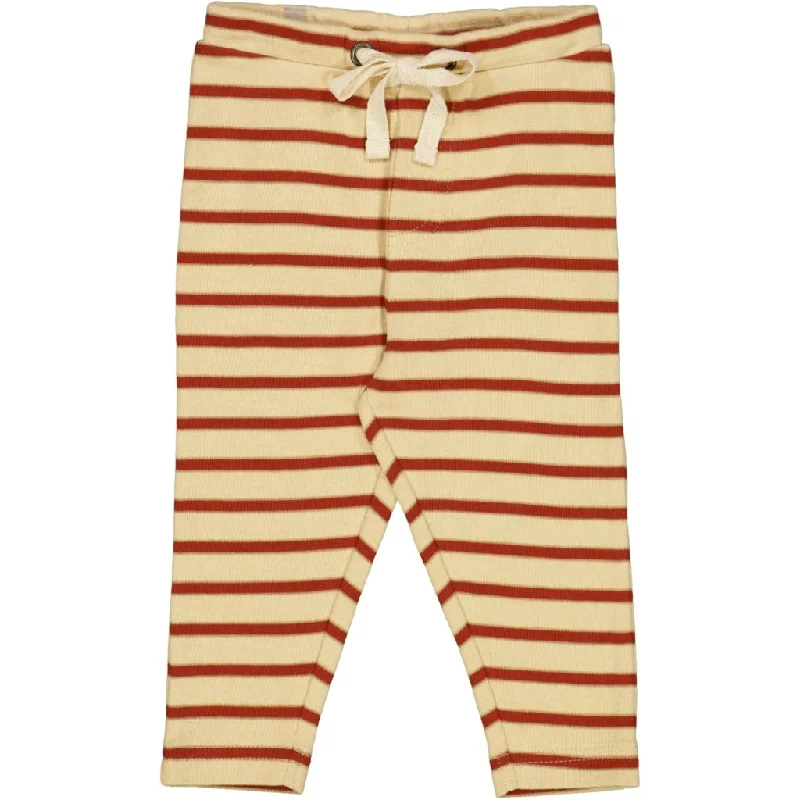 Best Seller Pants-Soft Pants Manfred - sienna stripe