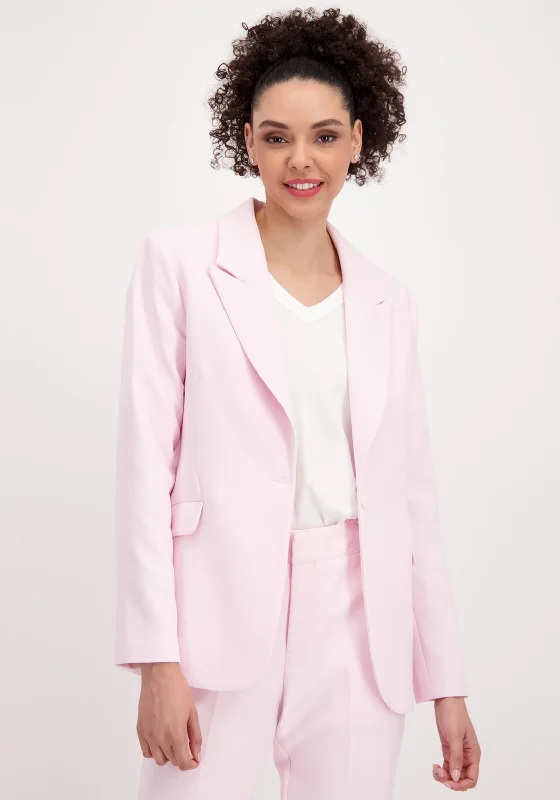 Jackets Cartoon-Monari Single Breasted Blazer, Baby Pink