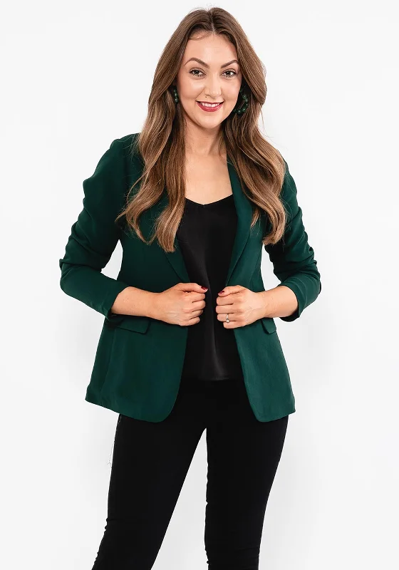 Jackets Racing-Seventy1 Single Button Blazer, Forest Green