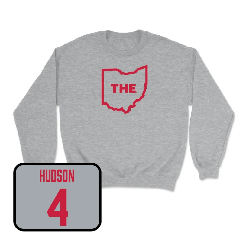 Long Sleeve Wool-Sport Grey Men's Volleyball The Crew  - Drew Hudson