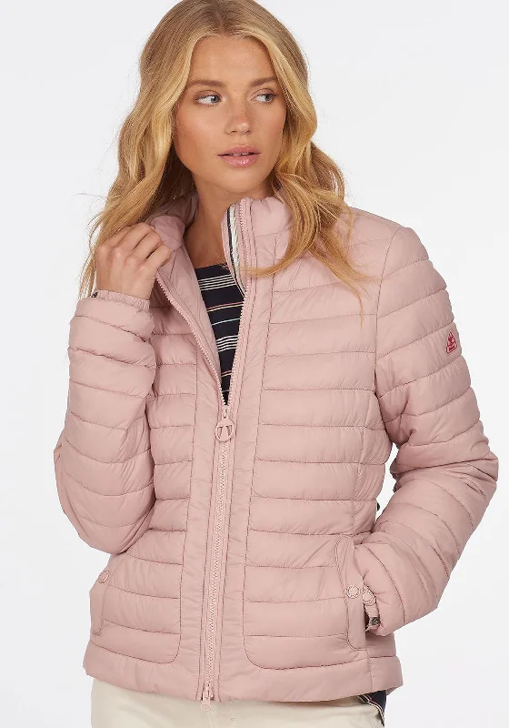 Jackets Vacation-Barbour Womens Runkerry Quilted Jacket, Blusher Pink