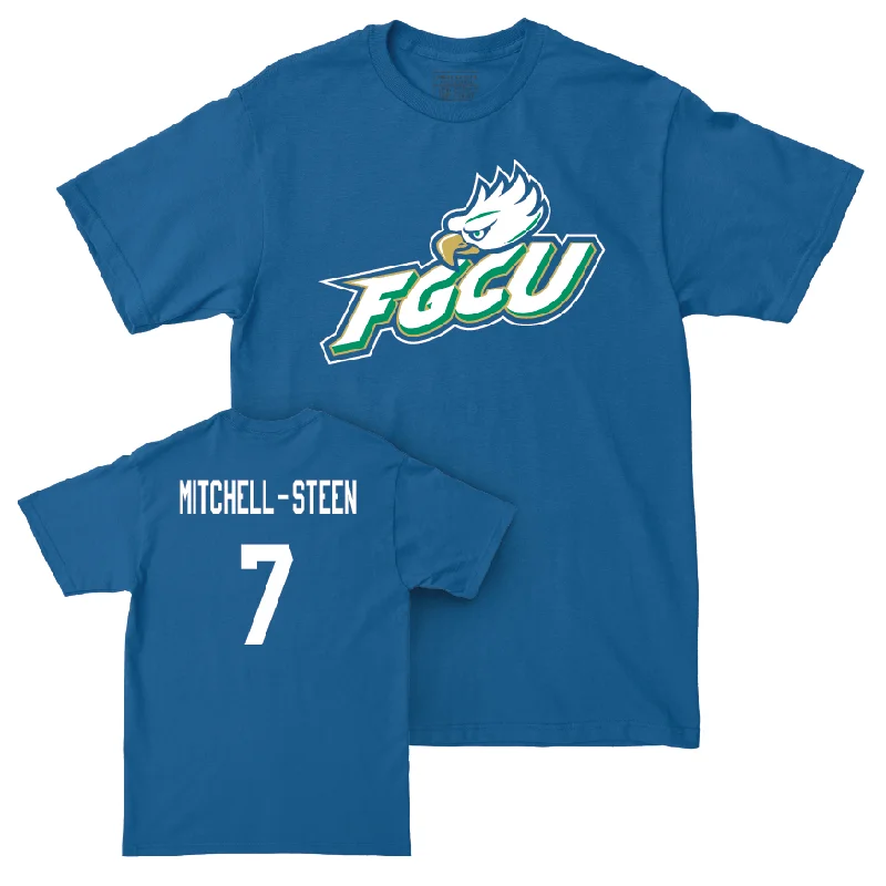 T-Shirt Purple-Blue Women's Basketball FGCU Tee - Khamari Mitchell-Steen