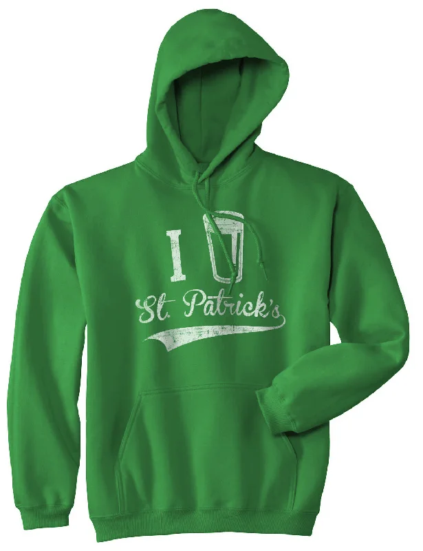 Hoodie Punk-I Beer St. Patrick's Hoodie