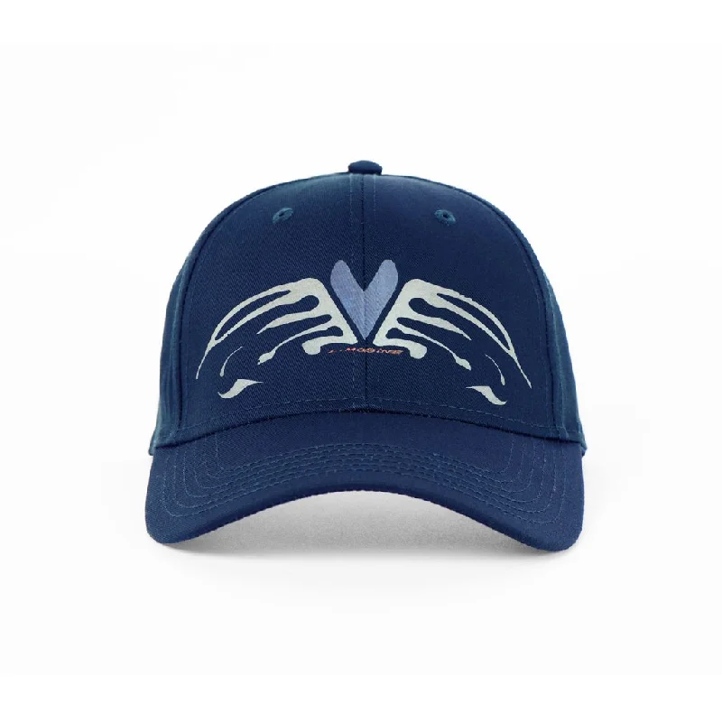 Hat Collector's Item-Limosine Heart Wings Hat - (Navy)